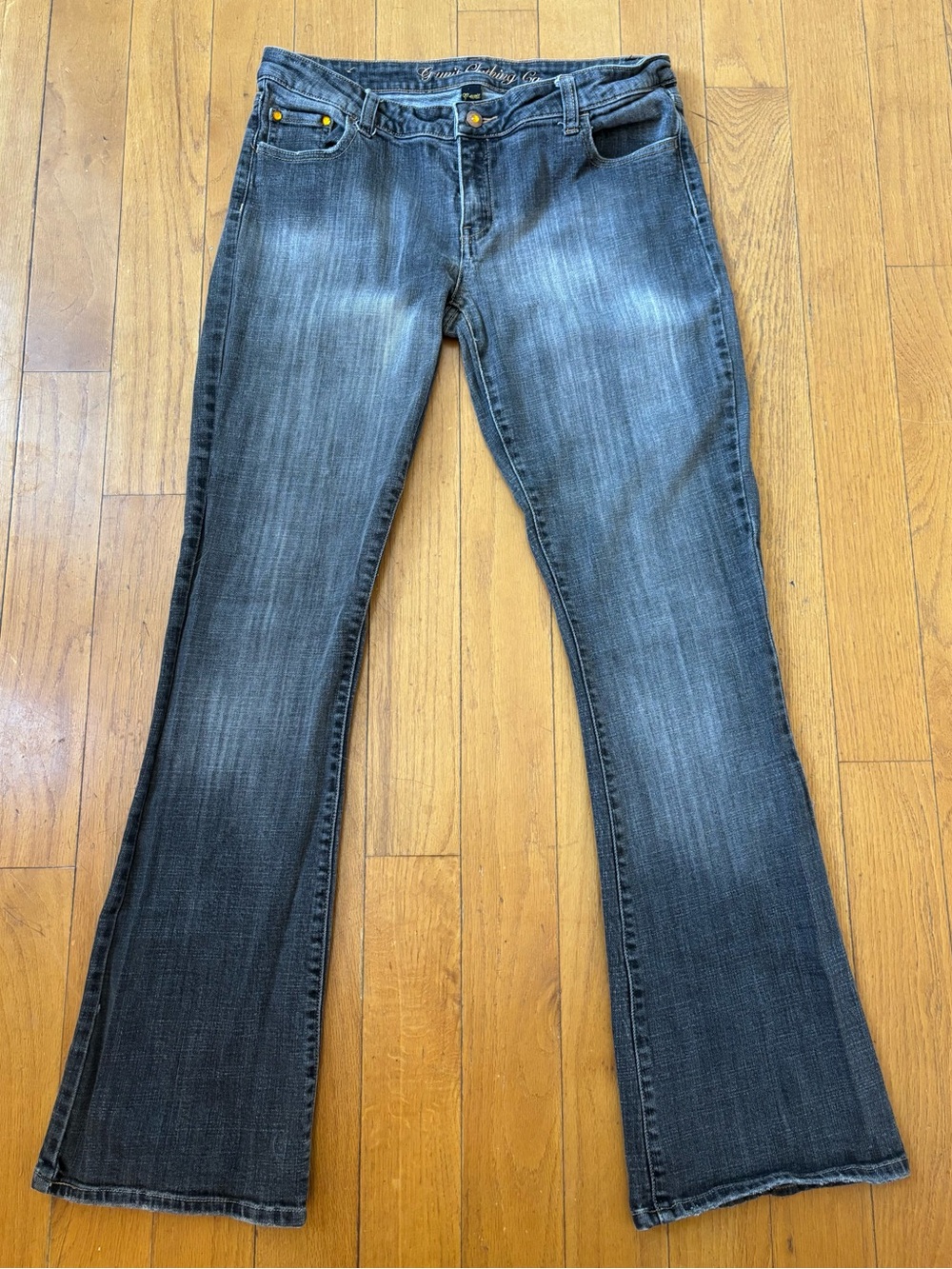 G-Unit Clothing Co. Y2K Vintage Dark Wash Bootcut Denim Jeans Size 13
